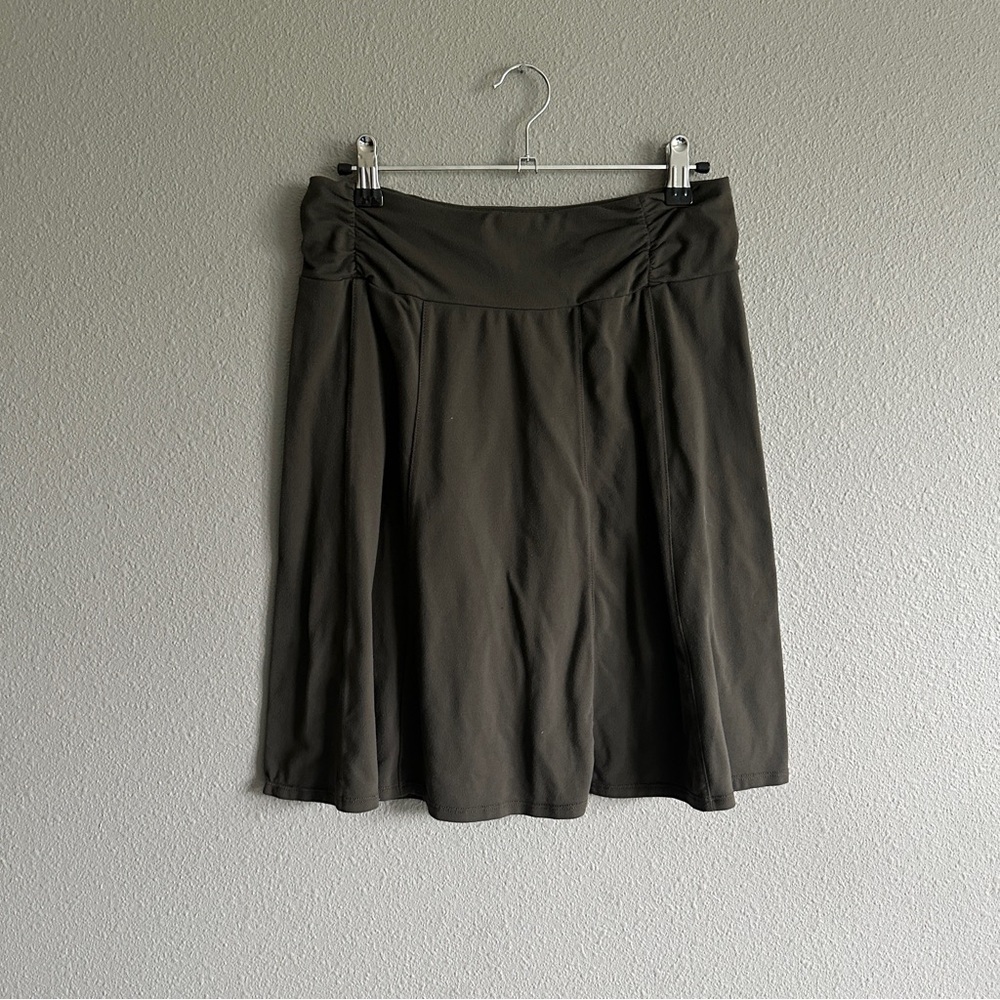 Athleta Drab Green Athletic Skirt Small